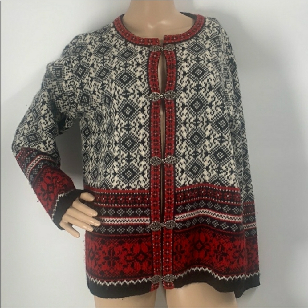 Norwegian Cambridge dry goods wool sweater